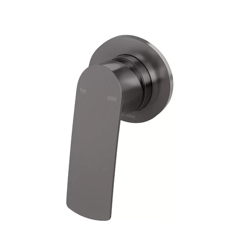 Phoenix Mekko SwitchMix Shower / Wall Mixer Round FitOff Kit Brushed Carbon 115-2807-31