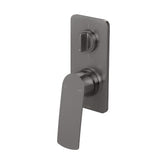 Phoenix Mekko Switchmix Shower / Bath Diverter Mixer Fit-Off Kit Brushed Carbon 115-2940-31-1
