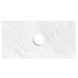 Otti Bondi Curve Wall Hung Vanity 1200mm Natural Oak / Cloudy Carrara Top BO1200NST-CA