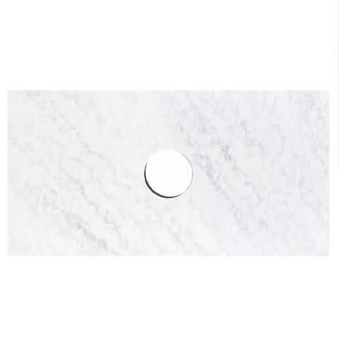 Otti Boston Wall Hung Vanity 600mm Light Grey / Cloudy Carrara Top BS600LGSTUD-CA