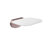Meir Folding Up Shower Seat UF Material Supports 200Kg Slow Descent Champagne MCR-SEAT-CH