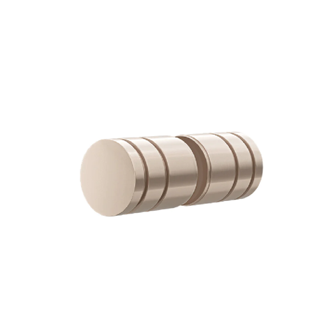 Meir Shower Door Round Handle Champagne MGA04N-CH