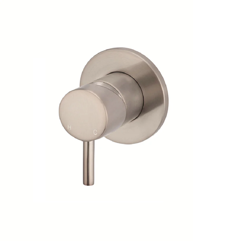 Meir Round Wall Mixer (Finish Kit) MW03S-FIN-CH Champagne