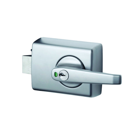 Lockwood 001 with Lever Timber Frame Strike Satin Chrome Pearl 001-1L1SPDP