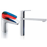 Billi Sahara 3120 Plus XL Filter Tap & Paddle Mixer Chrome (Red & Blue Levers) 943125LPRB