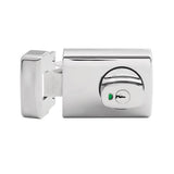 Lockwood 001 with Knob Timber Frame Strike Chrome Plate 001-1K1CP