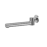 Amélie Wall Swivel Basin/Bath Spout Round 240mm Chrome BDO202CH