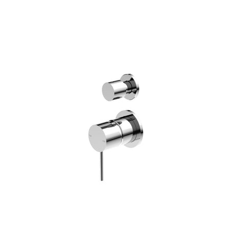 Nero Mecca Shower Mixer With Divertor Separate Back Plate Chrome NR221911sCH