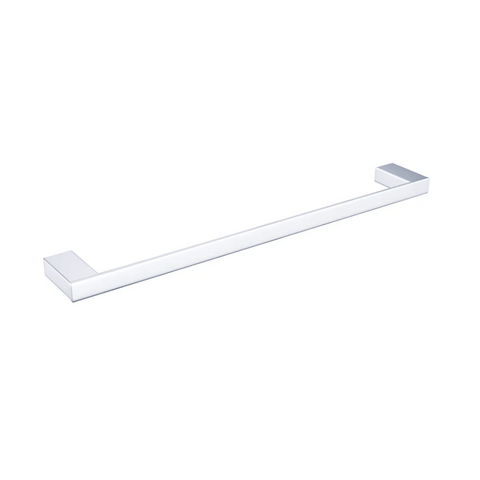 Amelie Royale Square Single Towel Rail 800mm Chrome BDO4630CH