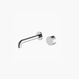 Nero Kara Progressive Wall Basin/Bath Mixer Separate Back Plate 120mm Chrome NR271907a120CH