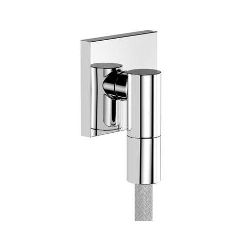 Hansgrohe Fixfit Fine E Wall Outlet w/ Non-Return Valve Chrome 28883000
