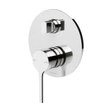 Phoenix Vivid Slimline Oval SwitchMix Shower/Bath Diverter Mixer Fit-Off (Trim Kit Only) Chrome VV2940-00