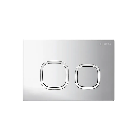 Otti R&T Soft Square Fush Plate for G3005AB /AD & HDPE Cisterns Chrome IS30LR