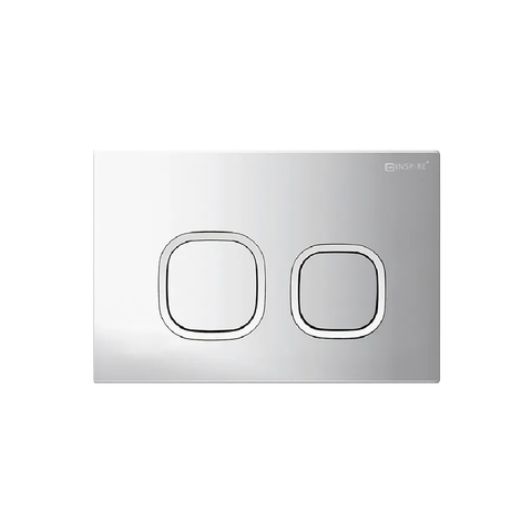 Otti R&T Soft Square Fush Plate Chrome IS30