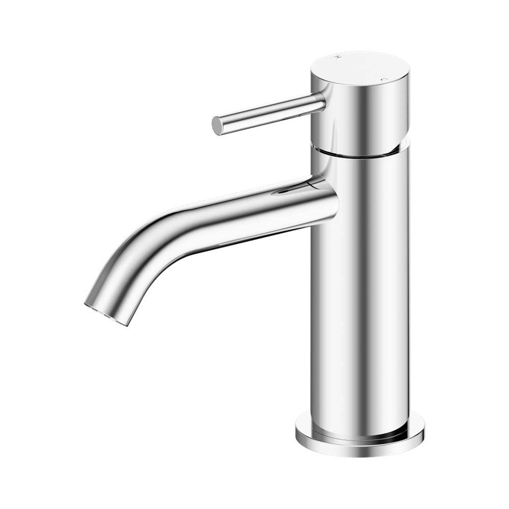 Nero Dolce Ii Curved Spout Basin Mixer Chrome 25B014CH