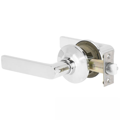 Lockwood Symmetry Passage Set Lever 3 Chrome Plate 7551CP