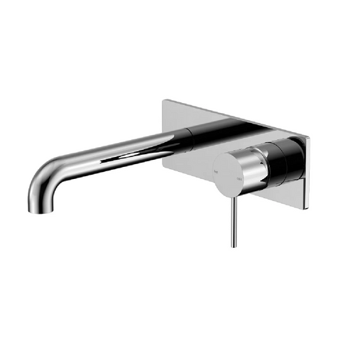 Nero Mecca Wall Basin / Bath Set 260mm Trim Kits Only Chrome NR221910A260TCH