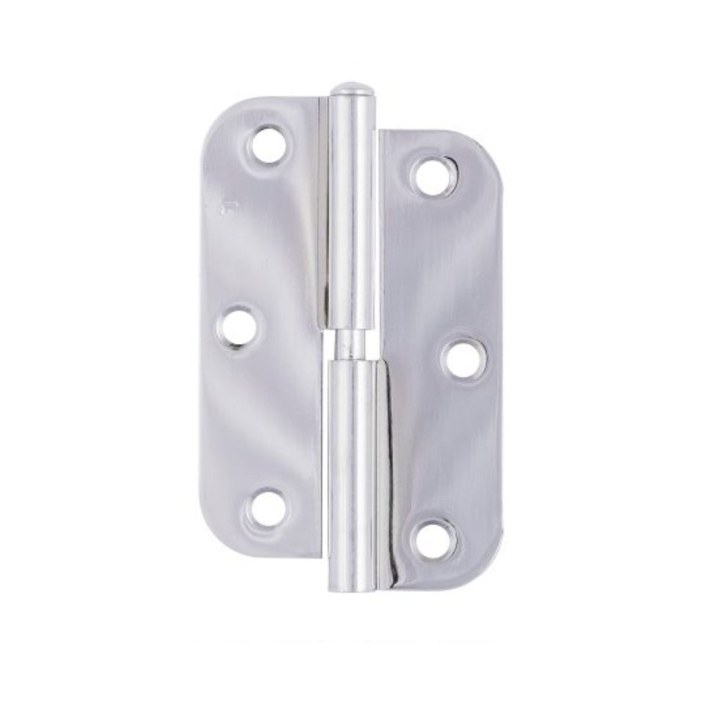 Trio Hinge Butt Radius Lift Off 89x58x1.6mm Left Hand Chrome TRB89LHLOCP20