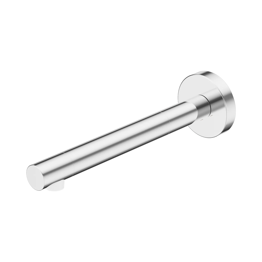 Nero Dolce Ii Fixed Outlet Ii Pushfit 60x12mm Backplate 185mm Chrome 25B018CH