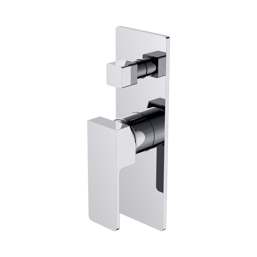 Amelie Royale Square Shower Mixer Uni Body w/ Diverter (Trim Kit Only) Chrome BDO301511ATCH