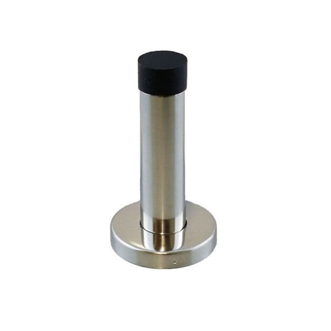 Trio Doorstop-Hart w/ Base 80mm Chrome R12-8080DCP