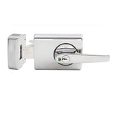 Lockwood 001 with Lever Timber Frame Strike Chrome Plate 001-1L1CPDP