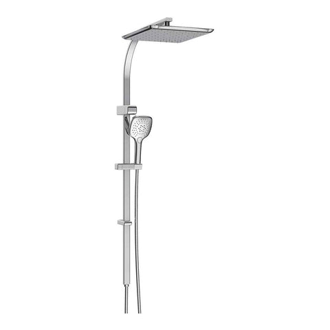 Greens Swept Airflo Twin Rail Shower Chrome 186900