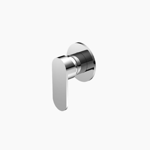 Nero Ecco Shower Mixer Round Back Plate Chrome NR301311DCH