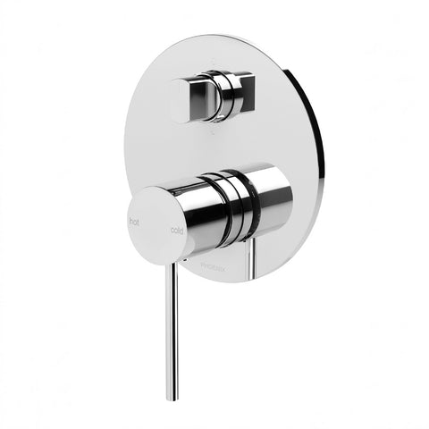 Phoenix Vivid Slimline Switchmix Shower / Bath Diverter Mixer Chrome VS2910-00-1