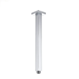 Otti Taran Square Ceiling Shower Arm 450mm Chrome TCSA4