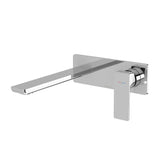 Phoenix Gloss MKII SwitchMix Wall Basin/Bath Mixer Set 200mm Fit-Off (Trim Kit Only) Chrome 135-2812-00