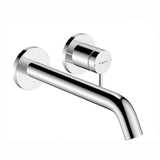 Hansgrohe Tecturis S Single Lever Basin Mixer For Concealed Installation Wall-Mounted w/ Spout 22.5 cm Lead Free Chrome 73351003