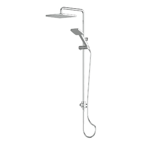 Greens Glide Syntra Rainboost Twin Rail Shower Chrome 21290CP