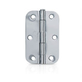 Trio Hinge Radius 89x73x2.0mm Loose Pin Chrome TRB8920LPCP20