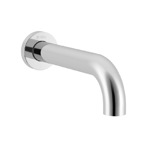 Abey Lucia Curved Bath/Basin Spout 200mm Chrome 3S-C200