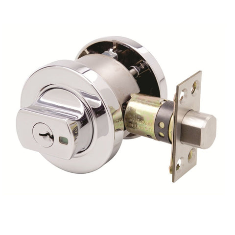 Lockwood Paradigm Deadbolt Round Rose Universal Pack Chrome Plate 005/B1CPDP