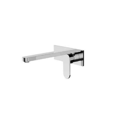 Nero Ecco Wall Basin/Bath Mixer Chrome NR301310ACH