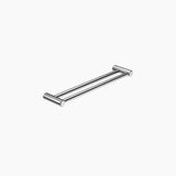 Nero Mecca Care 25mm Grab Double Towel Rail 600mm Chrome NRCR2524DCH