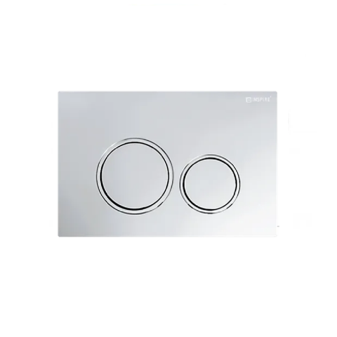 Otti R&T Inspire Dual Flush Round Plate Chrome IS29