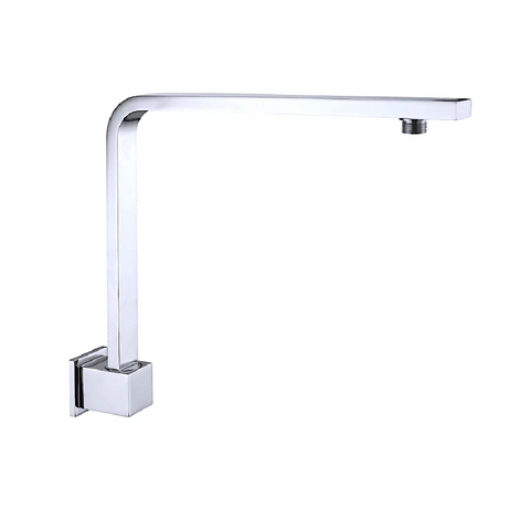 Amelie Royale Square Swivel Overhead Shower Arm 330mm Chrome BDO505CH