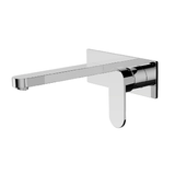 Nero Ecco Wall Basin/Bath Mixer 205mm Spout Trim Kits Only Chrome NR301310ATCH