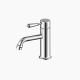 Nero York Straight Basin Mixer w/Metal Lever Chrome NR692101B02CH