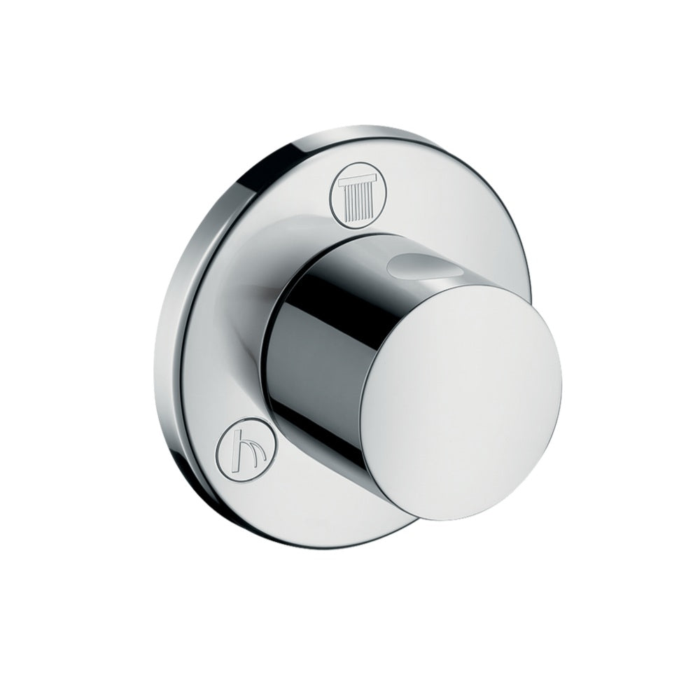 Hansgrohe Shut-Off/ Diverter Valve S Trio/ Quattro For Concealed Installation Chrome 15932000