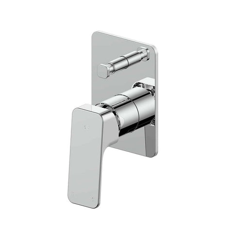 Greens Swept Diverter Shower Mixer Chrome 18603590