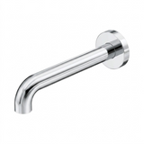 Nero Mecca Basin/Bath Spout Ii Only Push Fit 60x12mm Backplate 160mm Chrome NR221903D160CH