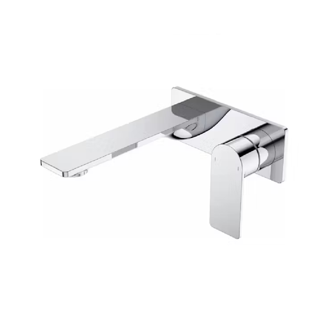 Caroma Urbane II Wall Basin / Bath 180mm (Trim Kit Only)- Rectangular Cover Plate -Lead Free Chrome 99638C6AF