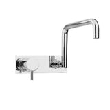 Vito Bertoni Nuova Wall Basin Set Rectangular Swivel 250mm w/ Backplate Chrome 85197