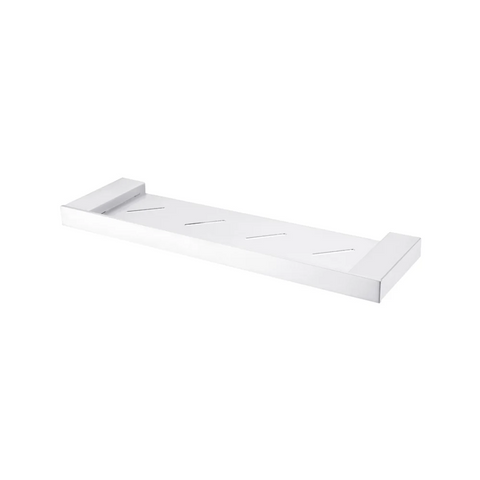 Amelie Royale Square Bathroom Shelf Chrome BDO4687ACH
