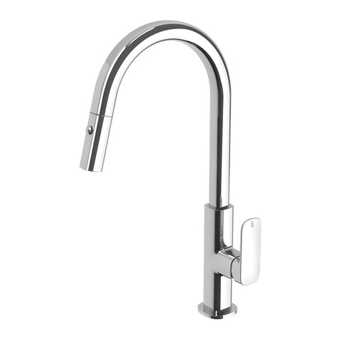 Phoenix Nuage Pull Out Sink Mixer 200mm Chrome 129-7105-00-1