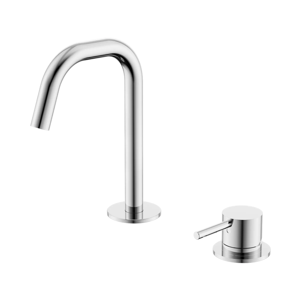 Nero Mecca Hob Basin Mixer Set Edge Spout Chrome NR221901HCH